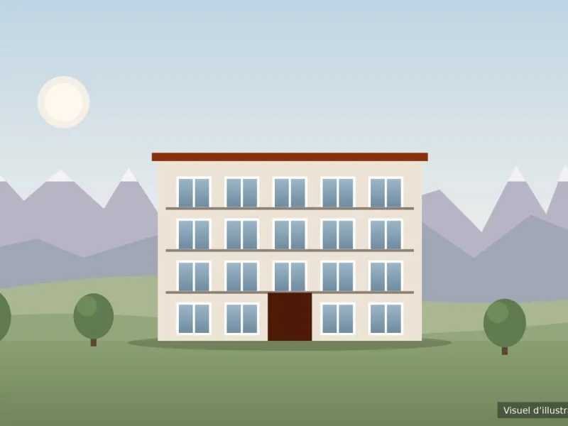 Appartement T4 avec terrasse et parking à Billère
